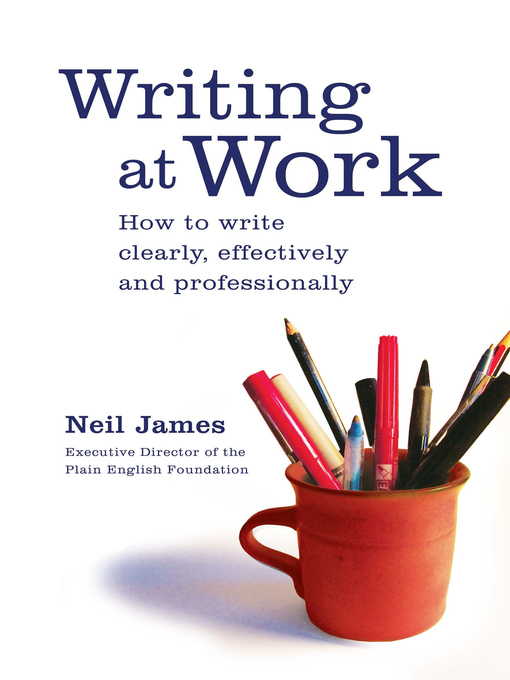 Cover image for Writing at Work